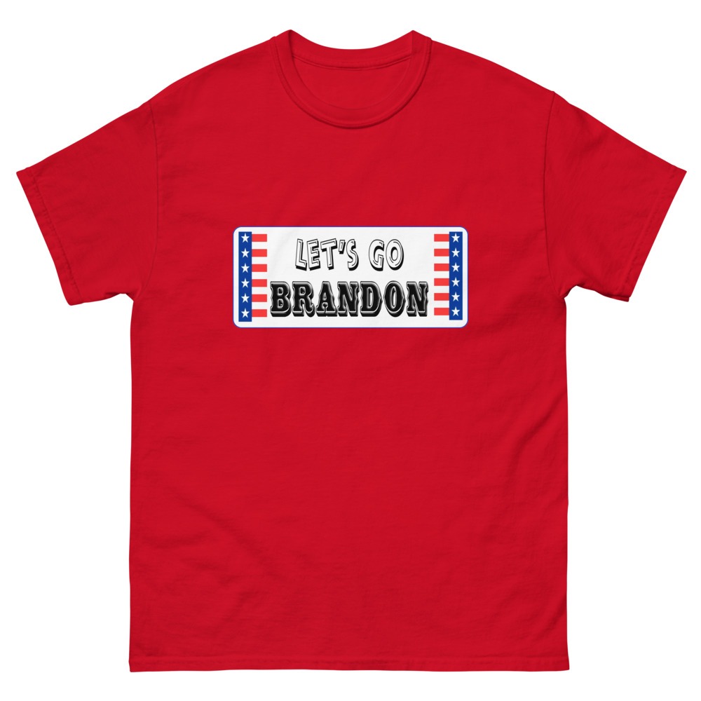 “Let’s Go Brandon” T-Shirt, Men’s Size XXL, New